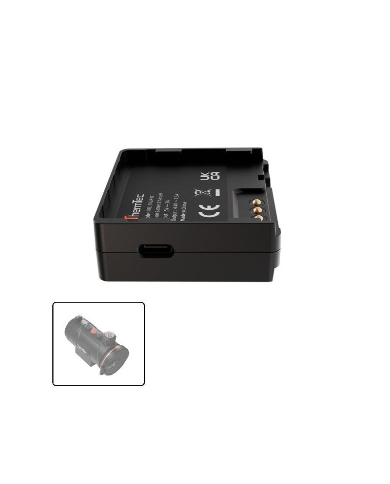Doppeltes Ladegerät für die Li-ion-Akkupacks vom ThermTec Hunt Pro